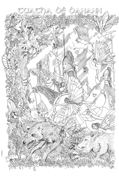 Celtic Legends Colouring 